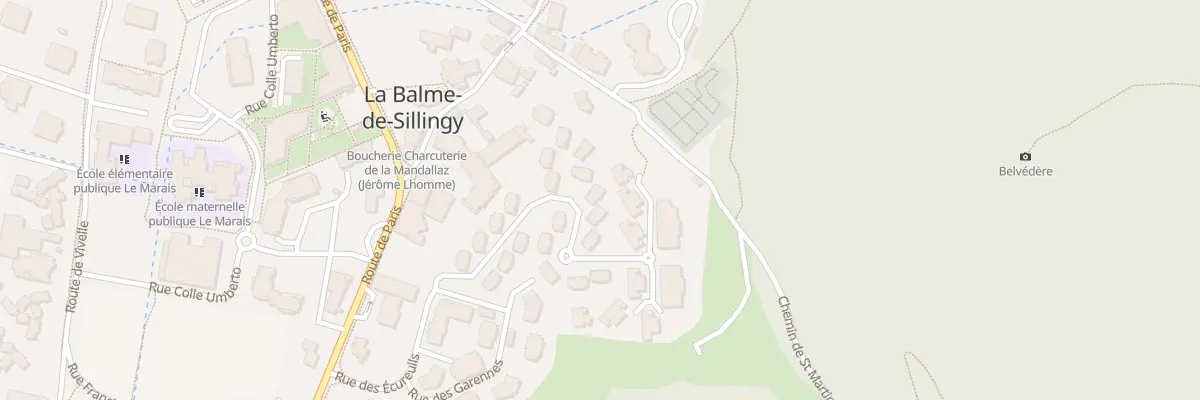 Plan du 39 Rue des Epervières à La Balme-de-Sillingy