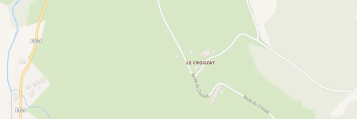 Plan du 5150 La Crouzat à La Thuile