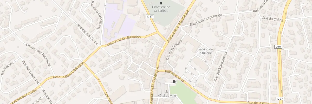 Plan du 119 Av de la République à La Farlède