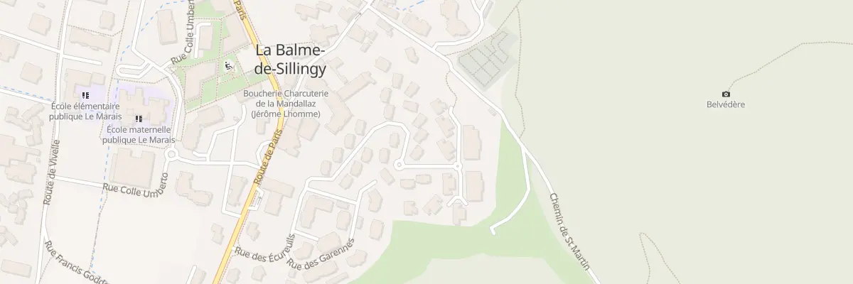 Plan du 43 Rue des Epervières à La Balme-de-Sillingy