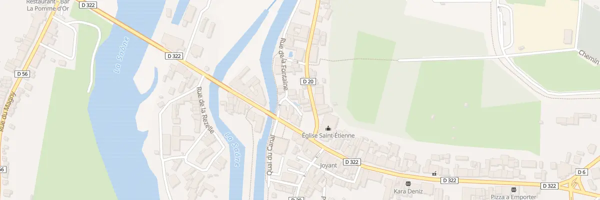 Plan du 1 Rue de la Fontaine à Port-sur-Saône