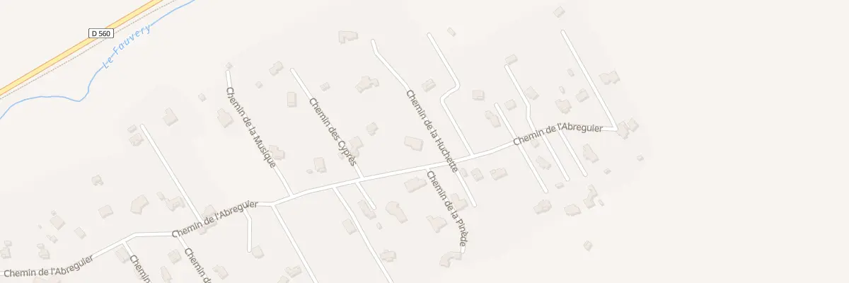 Plan du 9026 L’Abreguier à Pontevès