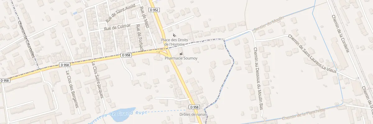 Plan du 26 Rue Saint-pierre à Maidières