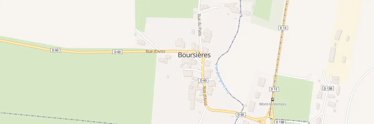 Plan du 4 La Ruelle à Boursières