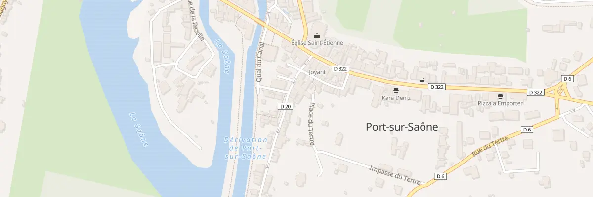 Plan du 10 Rue Jean Bogé à Port-sur-Saône