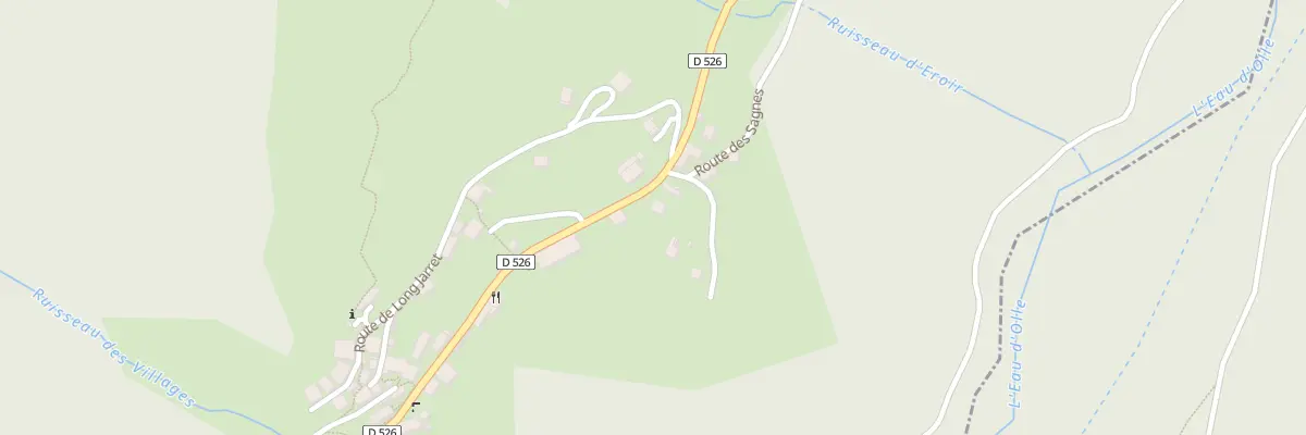 Plan du 795 Rte des Cols à Allemond