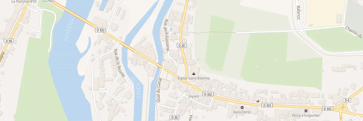 Plan du 2 Rue de l’Eglise à Port-sur-Saône