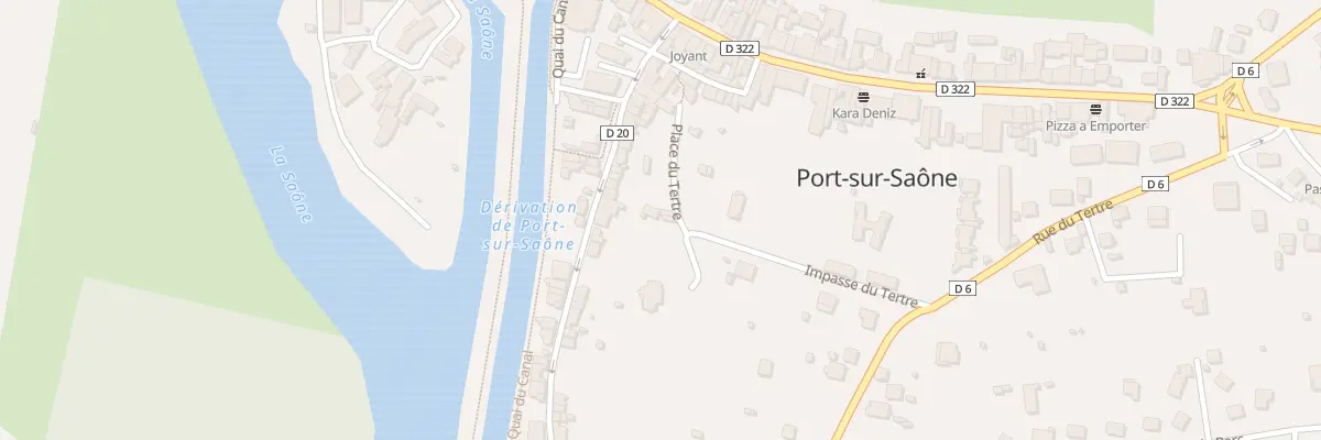 Plan du 3 Pl du Tertre à Port-sur-Saône
