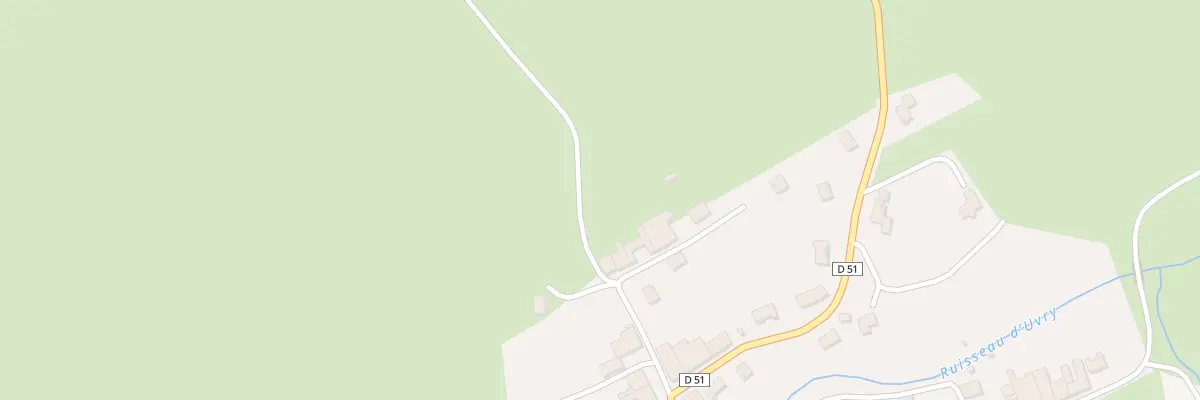 Plan du 25 Rue du Haut du Champ à Vitrey