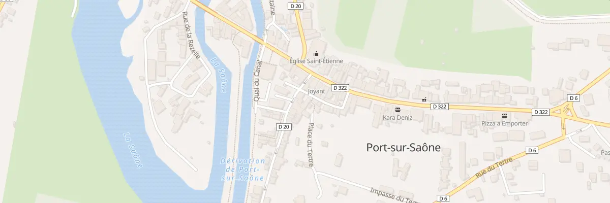 Plan du 1 Rue Saint Antoine à Port-sur-Saône