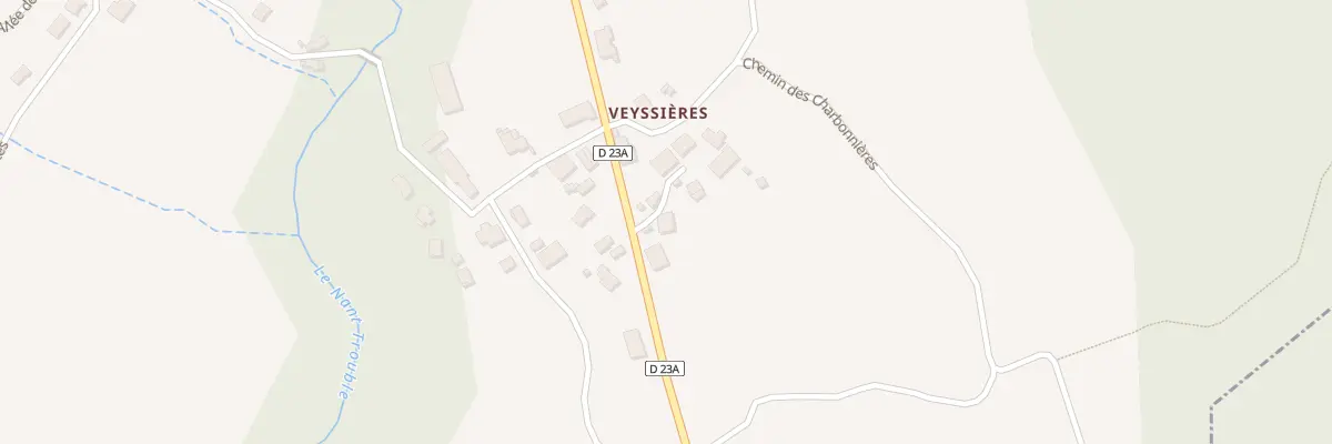 Plan du 1951 Rte de Veyssières à Cernex
