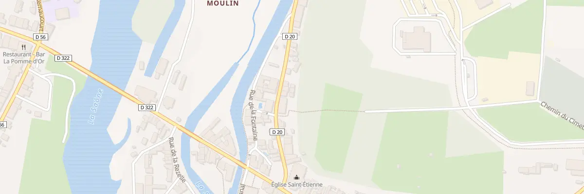 Plan du 13 Rue de l’Eglise à Port-sur-Saône