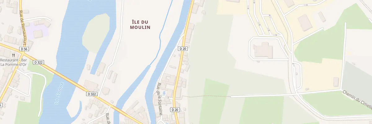 Plan du 23 Rue de l’Eglise à Port-sur-Saône