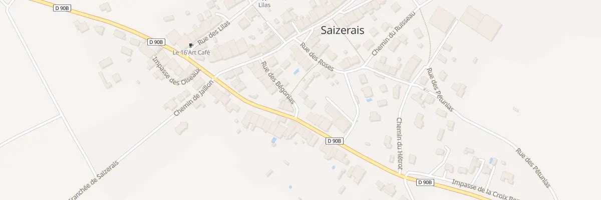 Plan du 11 Rue des Bégonias à Saizerais