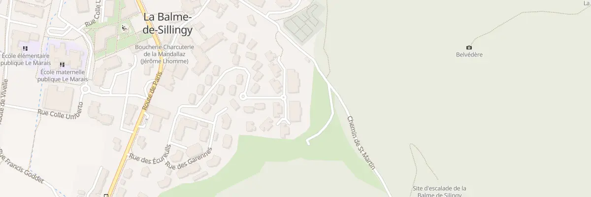 Plan du 34B Rue des Epervières à La Balme-de-Sillingy