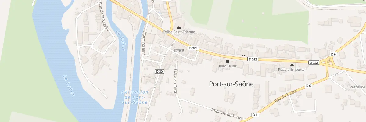 Plan du 7 Rue St Antoine à Port-sur-Saône