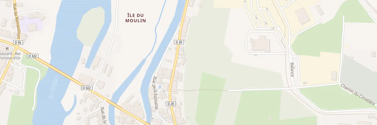 Plan du 21 Rue de l’Eglise à Port-sur-Saône
