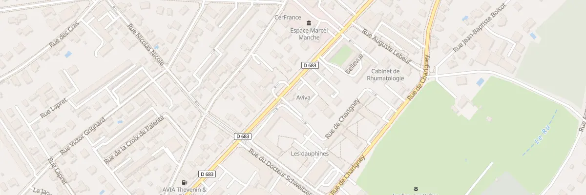 Plan du 136C Rue de Belfort à Besançon