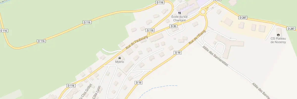 Plan du 5205 Clos Paquet à Nozeroy
