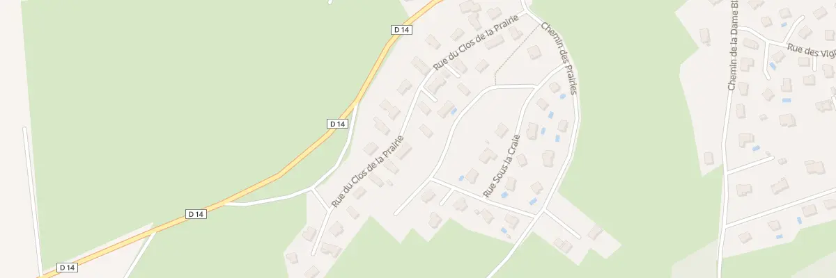 Plan du 27 Rue du Clos de la Prairie à Bonnay