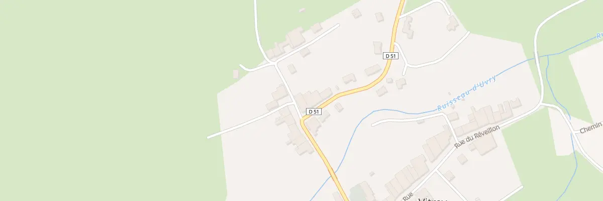 Plan du 6 Rue du Haut du Champ à Vitrey