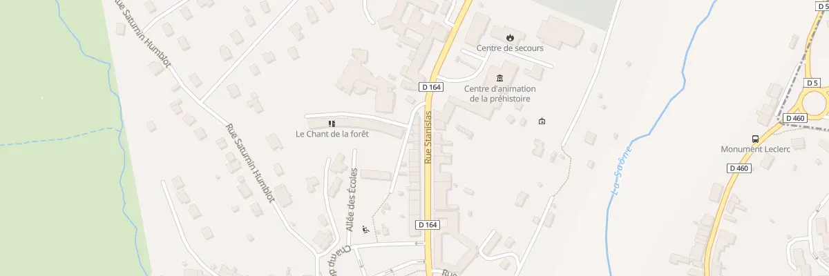 Plan du 27 Rue Stanislas à Darney