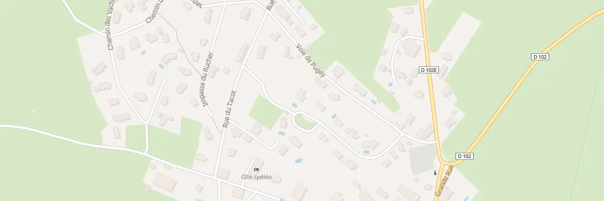 Plan du 10 Rue du Murier à Montrond-le-Château