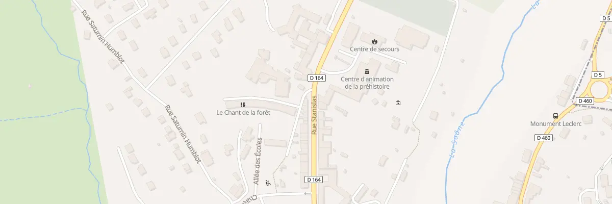 Plan du 31 Rue Stanislas à Darney