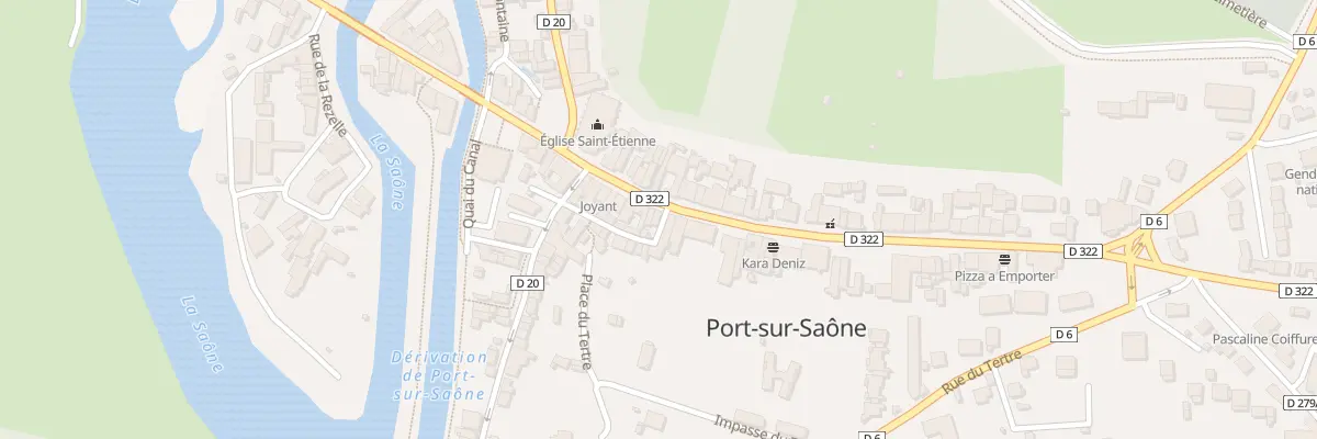 Plan du 45 Rue Francois Mitterrand à Port-sur-Saône