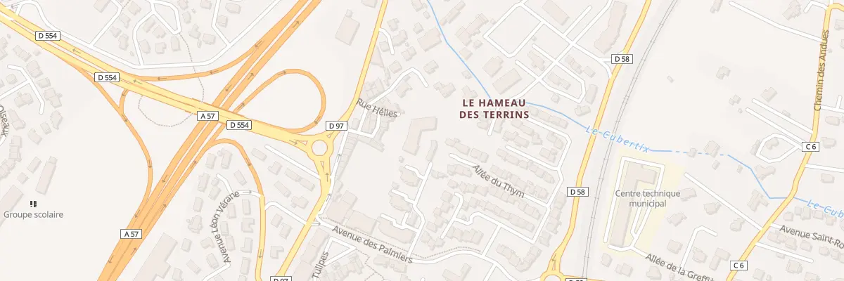Plan du 9200 All Marcel Cairety à Solliès-Pont