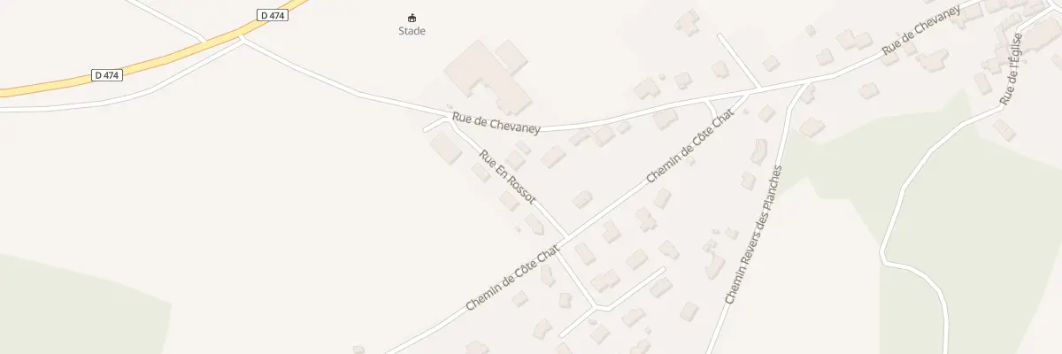 Plan du 33 Rue de Chevaney à Mailley-et-Chazelot