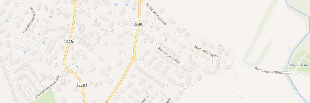 Plan du 23 Rue des Jacinthes à Saint-Genis-Pouilly