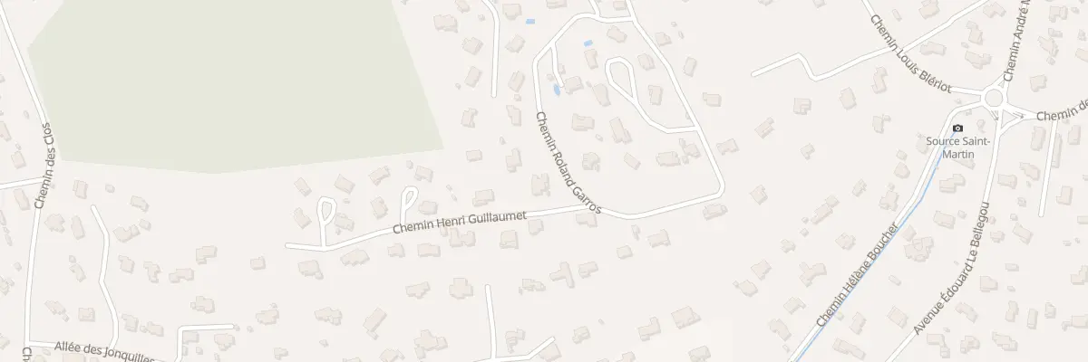 Plan du 1 Che Henri Guillaumet à Garéoult