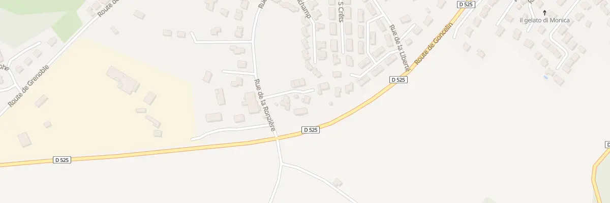 Plan du 491 Rue de la Ronzière à Crêts en Belledonne