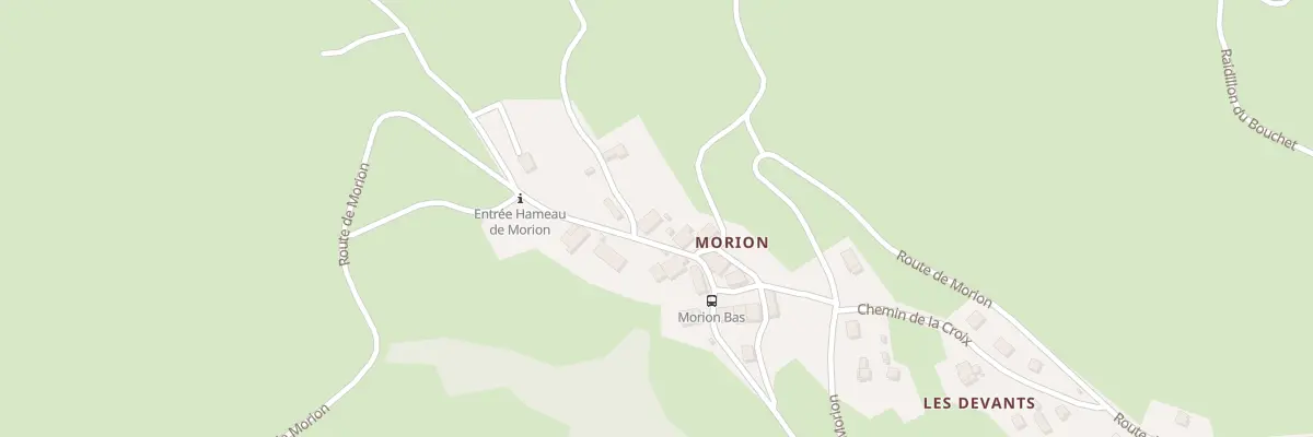 Plan du 5053 Morion à La Thuile