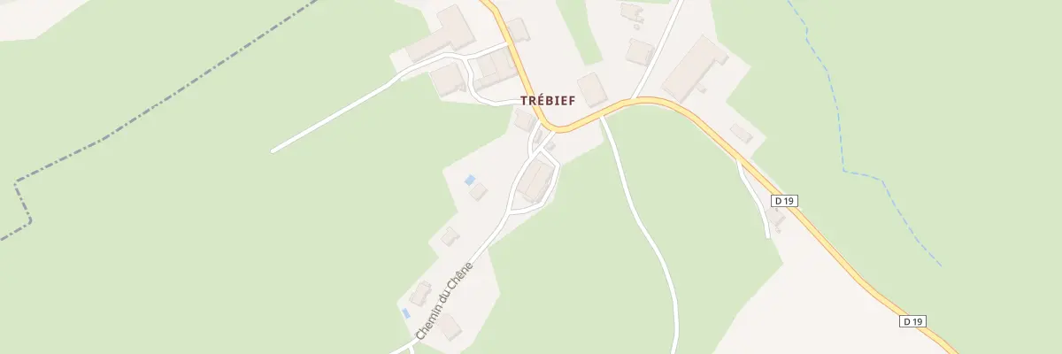 Plan du 1 Che du Chêne à Rix