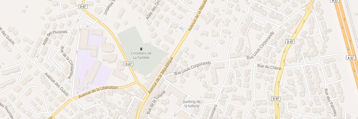 Plan du 71 Rue Louis Corporandy à La Farlède