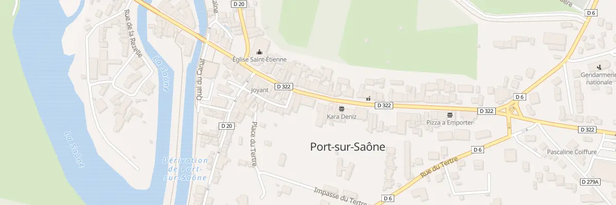 Plan du 51 Rue Francois Mitterrand à Port-sur-Saône