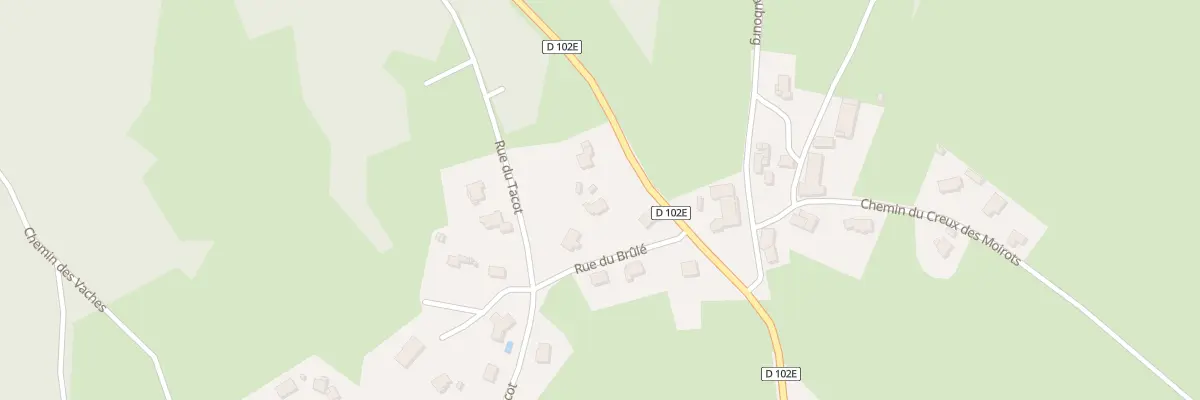 Plan du 4 Rue du Brûle à Montrond-le-Château
