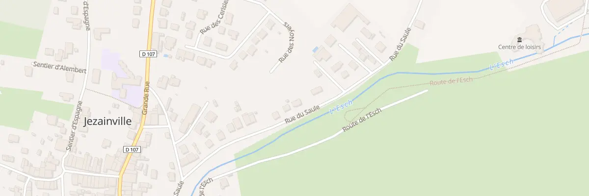 Plan du 35 Rue du Saule à Jezainville