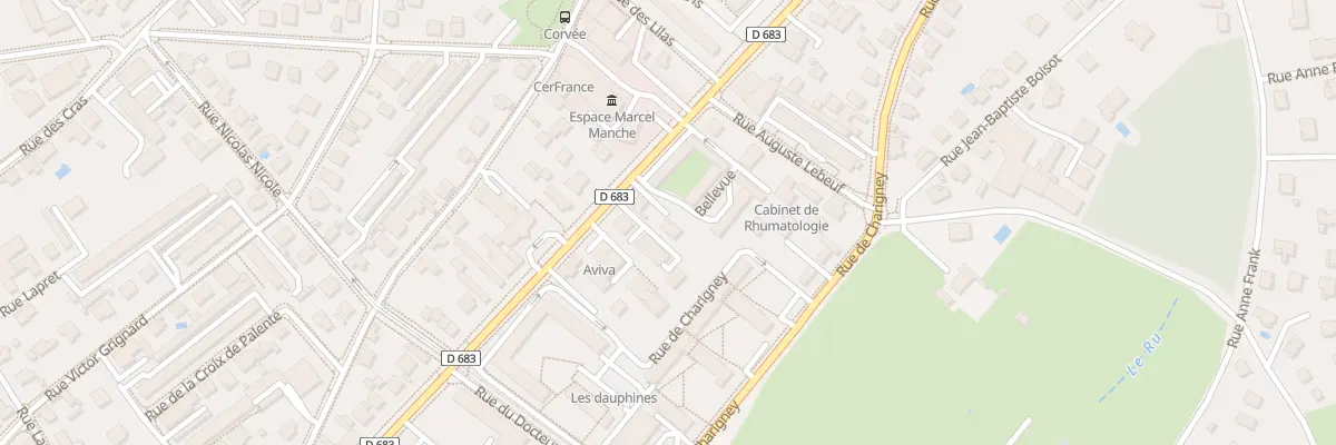 Plan du 142B Rue de Belfort à Besançon