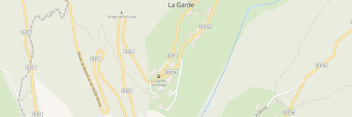 Plan du 5010 Village de la Garde à La Garde