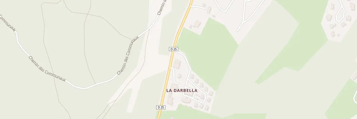 Plan du 443 Rte de la Darbella à Prémanon
