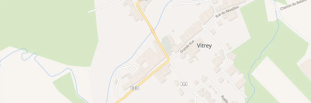 Plan du 2 Rue du Chaufour à Vitrey