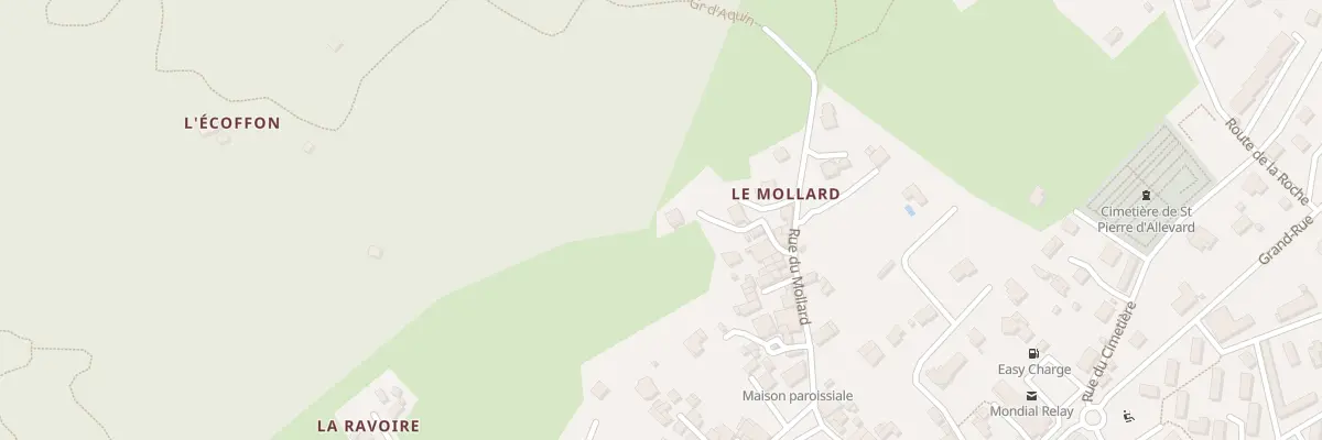 Plan du 88 Imp de la Combe du Mollard à Crêts en Belledonne