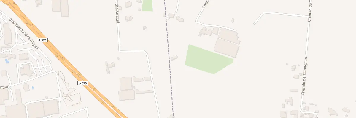 Plan du 315 Che des Arnaud à La Crau