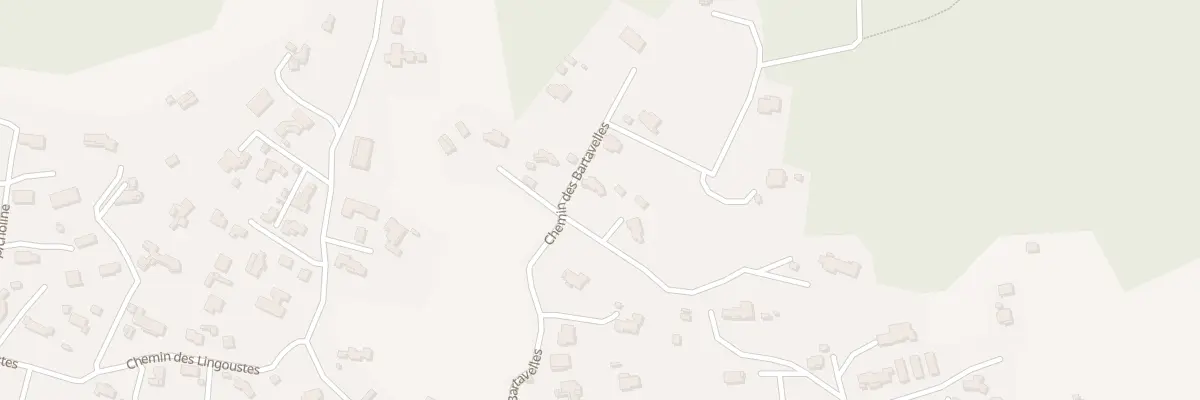 Plan du 300 Che des Bartavelles à Solliès-Pont