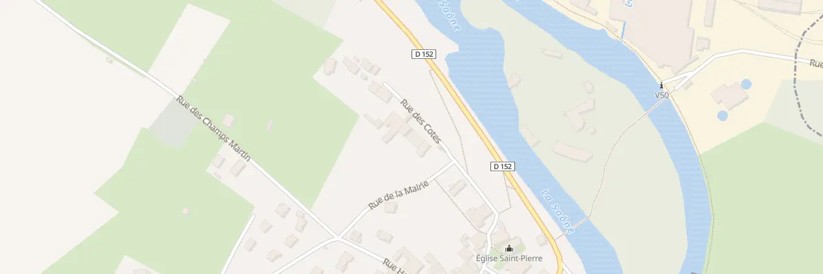 Plan du 4 Rue des Cotes à Conflandey