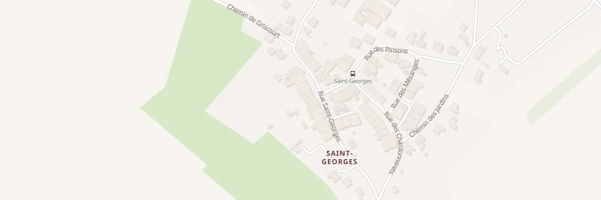 Plan du 29 Rue Saint-georges à Saizerais