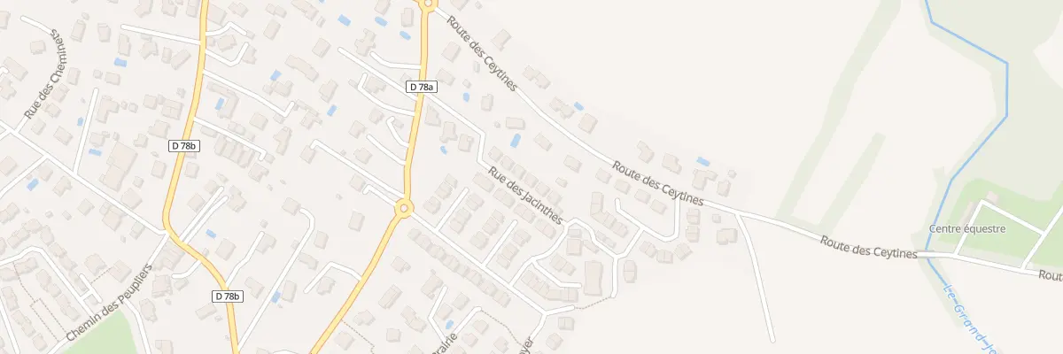 Plan du 60 Rue des Jacinthes à Saint-Genis-Pouilly